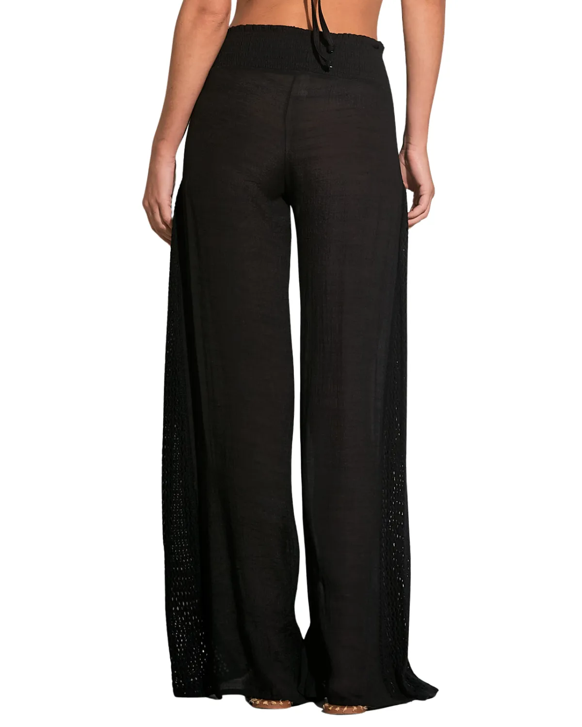 2024 Elan Crochet Smocked Pants (More colors available) - CR2191