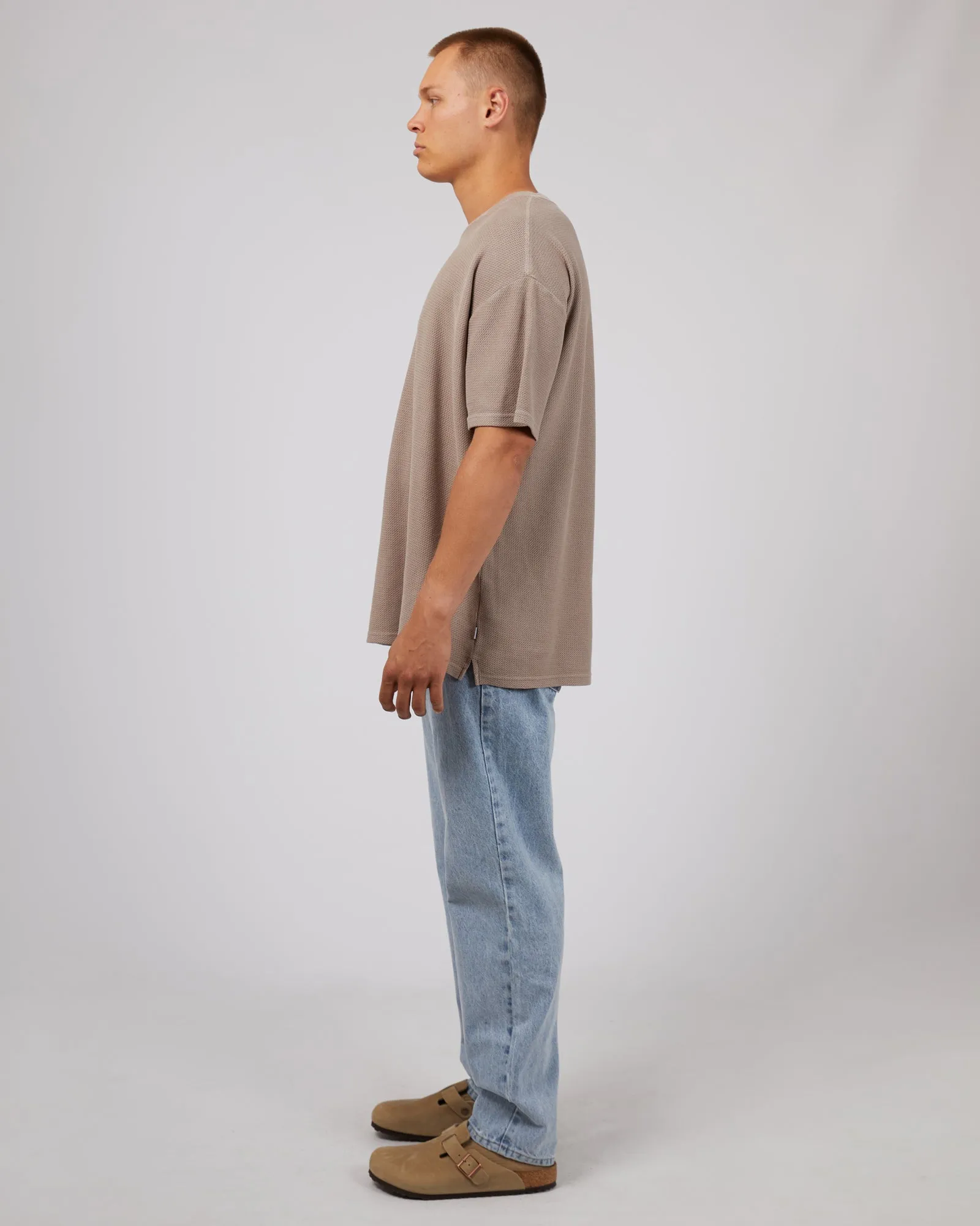 All Day Logo Tee Mushroom