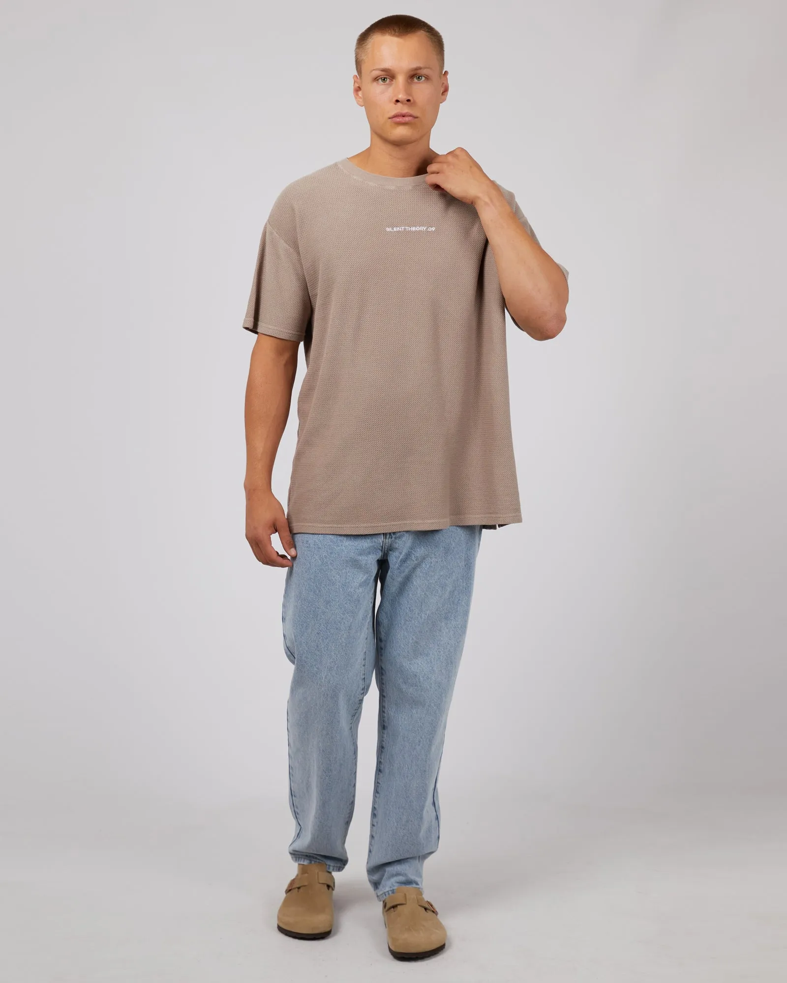 All Day Logo Tee Mushroom