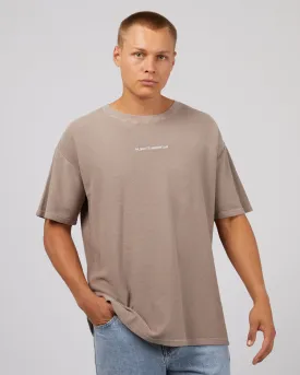 All Day Logo Tee Mushroom