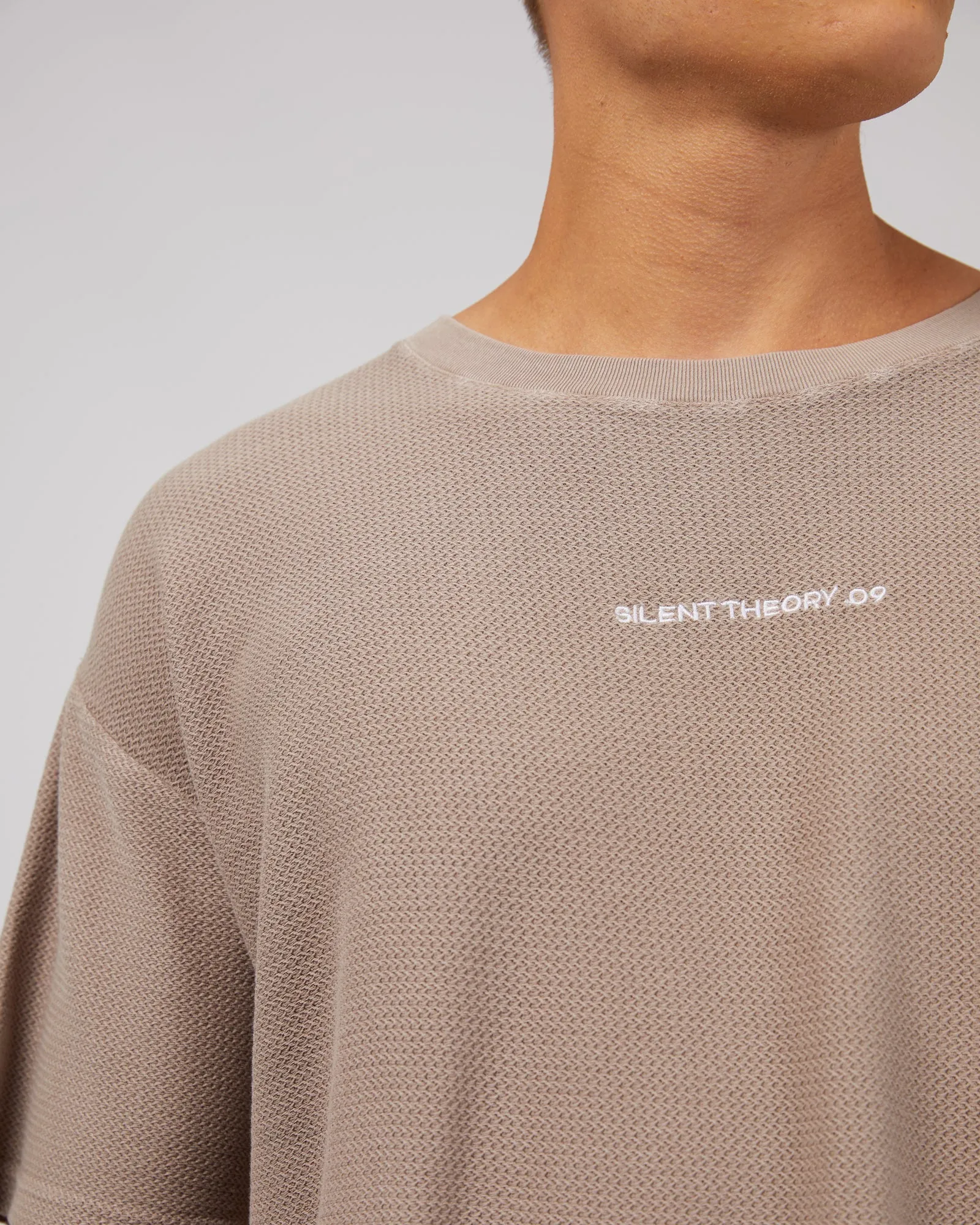 All Day Logo Tee Mushroom