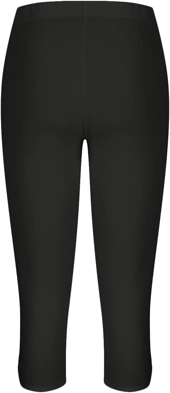 Capri Leggings for Women with Pockets Stretchy Soft High Waisted Yoga Pants Workout Exercise Hiking Capri Pants 2025