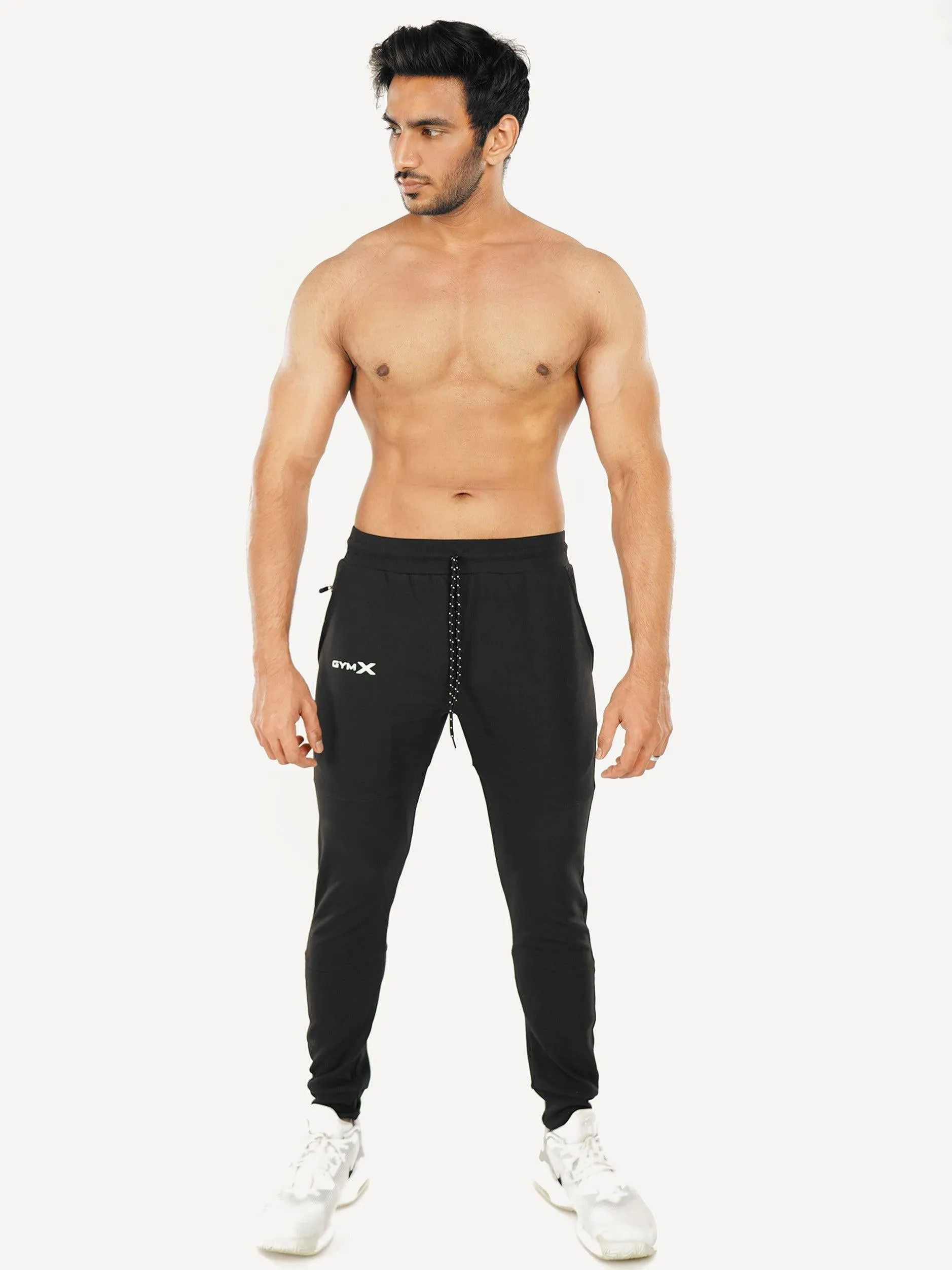 Cord GymX Bottoms- Infinity Black - Sale