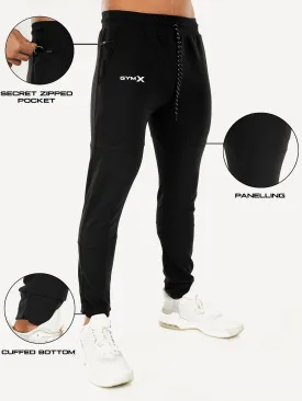 Cord GymX Bottoms- Infinity Black - Sale