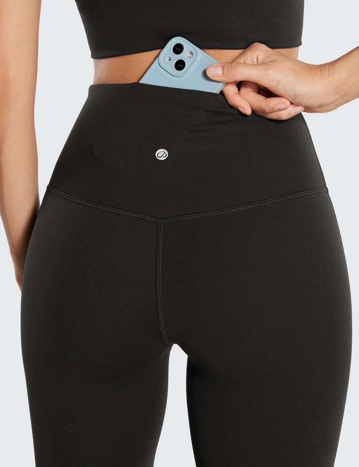 CRZ YOGA Womens Butterluxe High Waist Flare Pants 29" / 30.5" / 32" / 33.5" - Yoga Bootcut Wide Leg with Pocket Lounge
