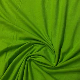 Dark Lime Cotton/Spandex Jersey Fabric - 200 GSM