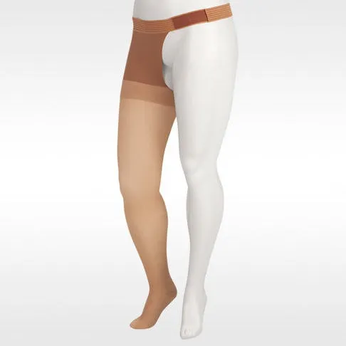 Juzo 2002 Soft Closed Toe Thigh High w/Hip Attachment - 30-40 mmHg Left
