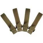 Maxpedition 3" TacTie Attachment Strap 4 Pack - Khaki 9903K