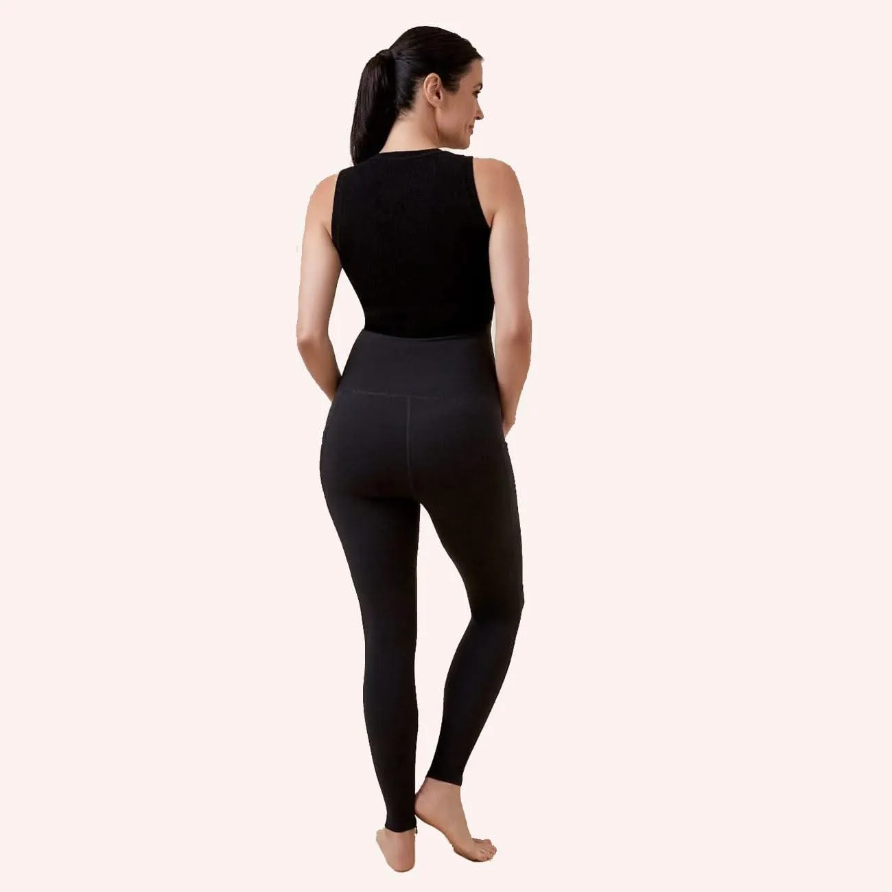 Restorer Postanatal Support Legging - Black