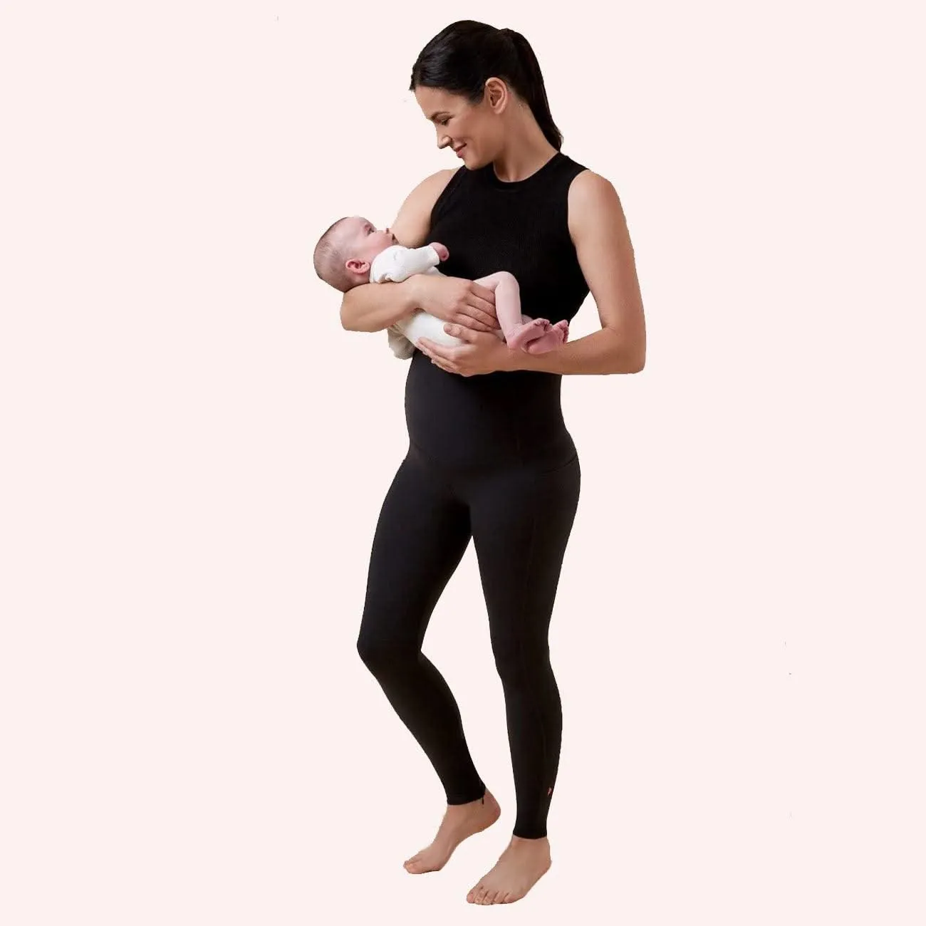 Restorer Postanatal Support Legging - Black
