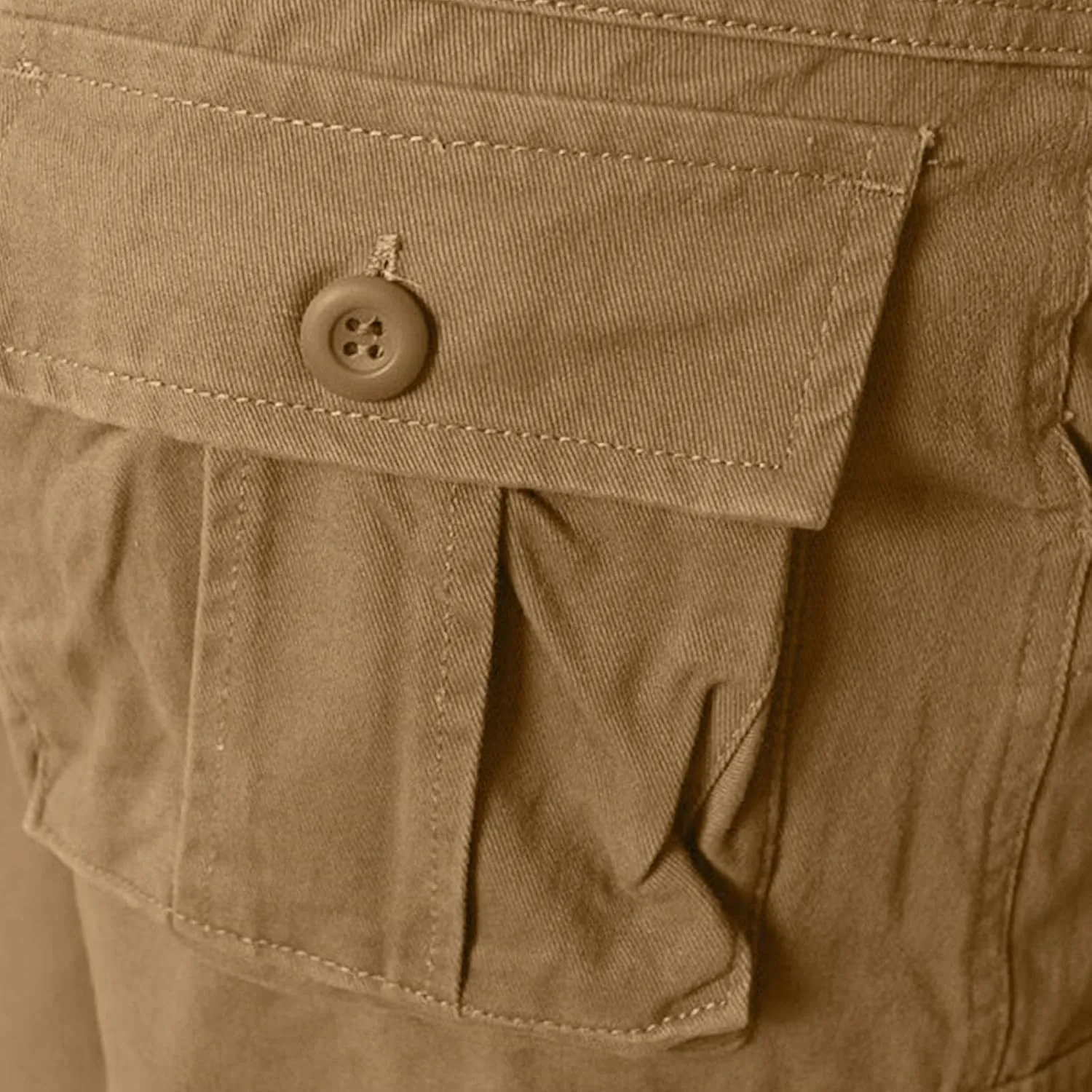 Summer Cargo Shorts for Men Outdoor Loose Twill Short Pants with Zipper Multi Pocket Casual Lightweight Shorts