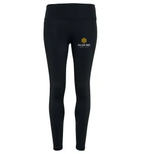TriDri Ladies Performance Leggings, Black [Killer Bee]