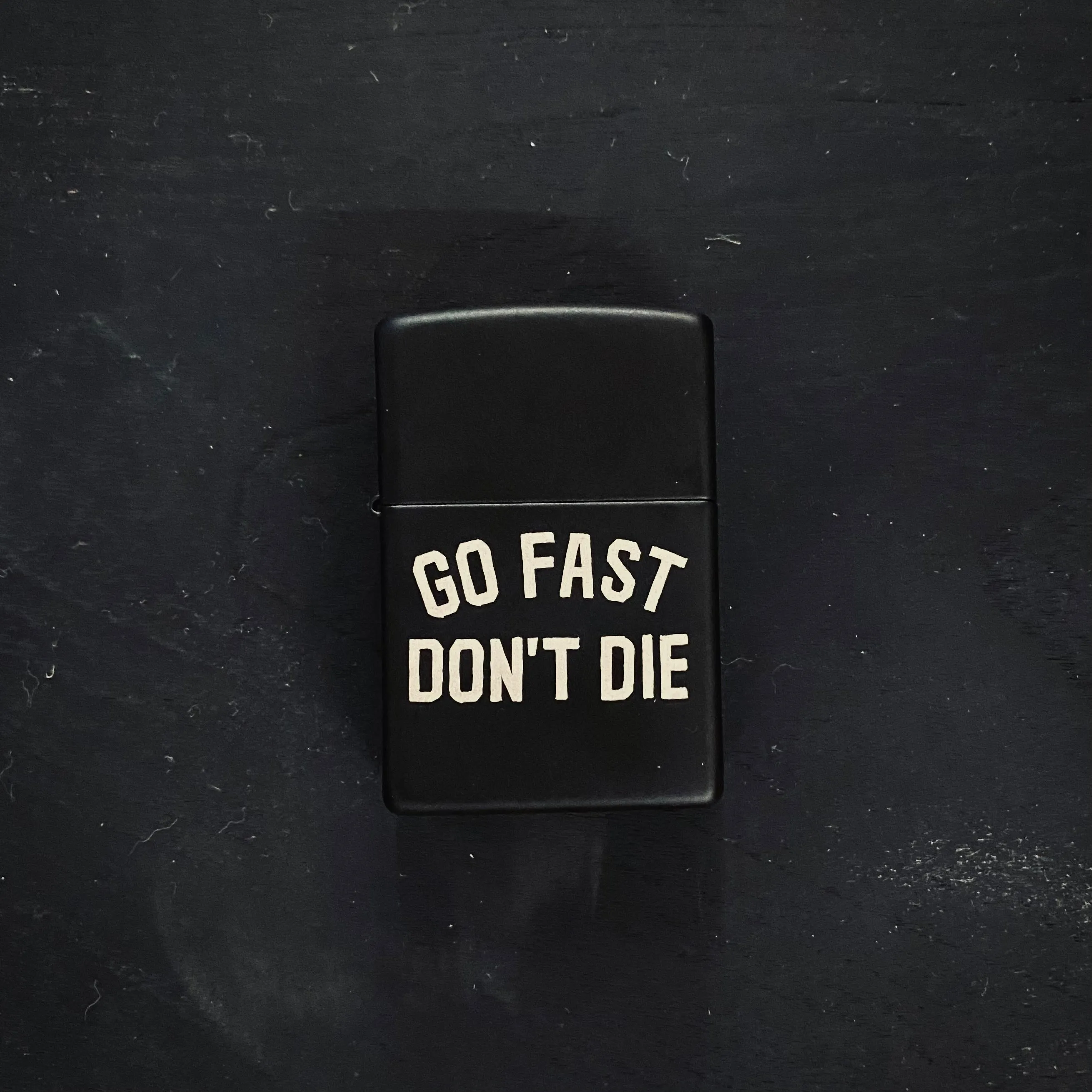 Varsity Zippo Matte Black