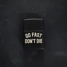 Varsity Zippo Matte Black