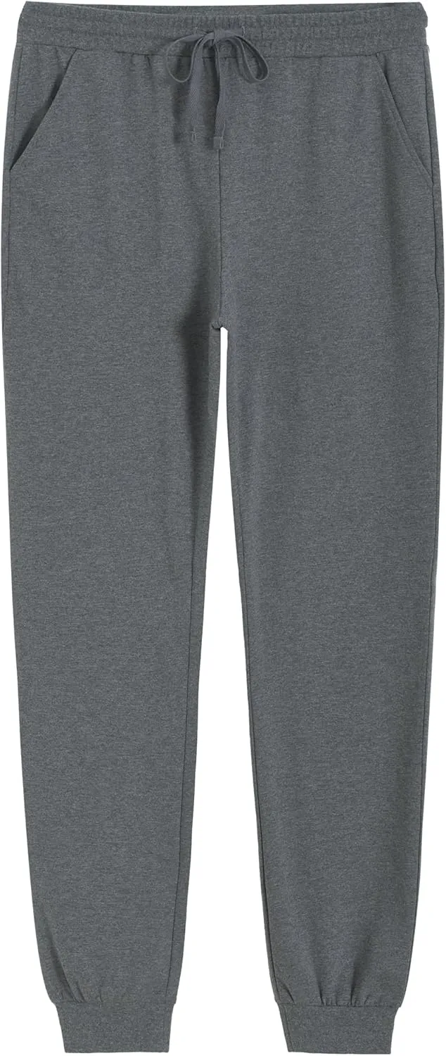 Weintee Men's 34" Inseam Tall Sweatpants Joggers with Pockets