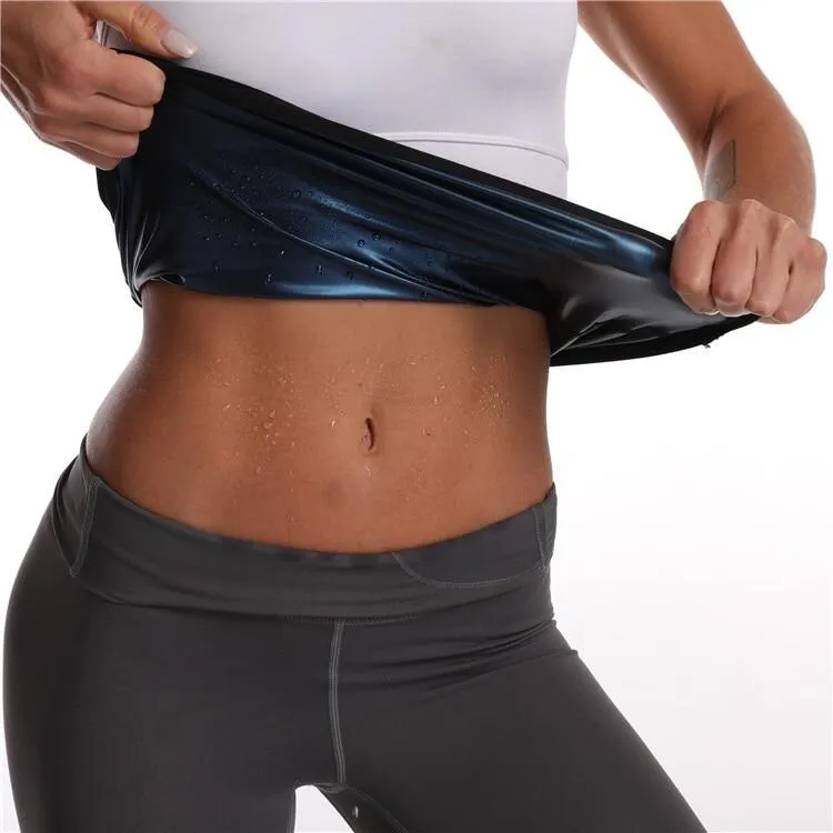 Women Thermo Slimming Body Shaper Sweat Sauna Pants & Vest