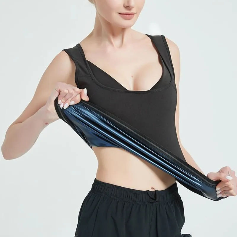 Women Thermo Slimming Body Shaper Sweat Sauna Pants & Vest