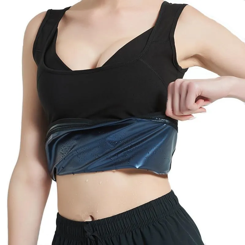 Women Thermo Slimming Body Shaper Sweat Sauna Pants & Vest