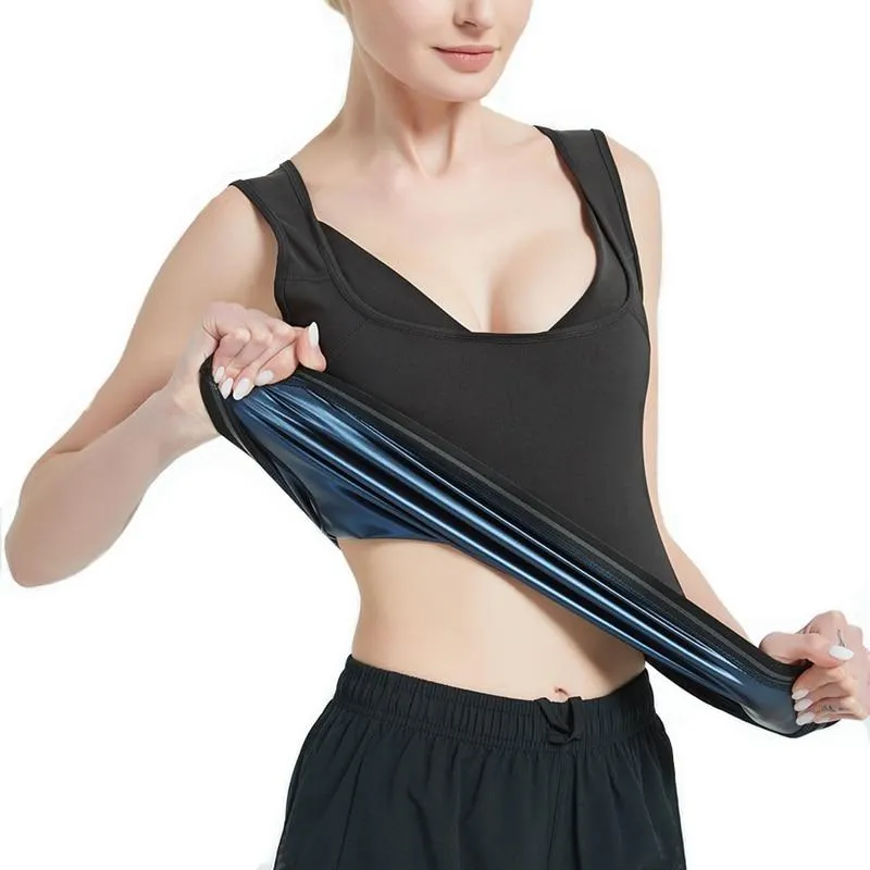 Women Thermo Slimming Body Shaper Sweat Sauna Pants & Vest