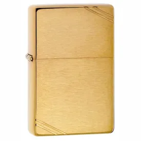 Zippo Replica Brushed Brass Vintage Lighter - 240