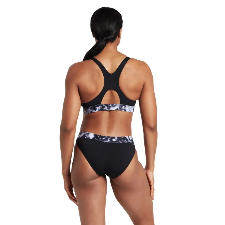 Zoggs Womens Marble Actionback 2 Piece